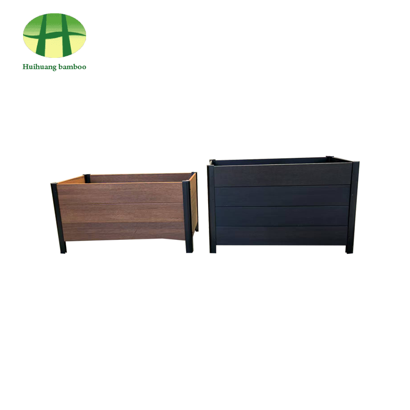 야외 내후성 대나무 화분 복합 목재 화분 상자 야외 내후성 대나무 화분 복합 목재 화분 상자