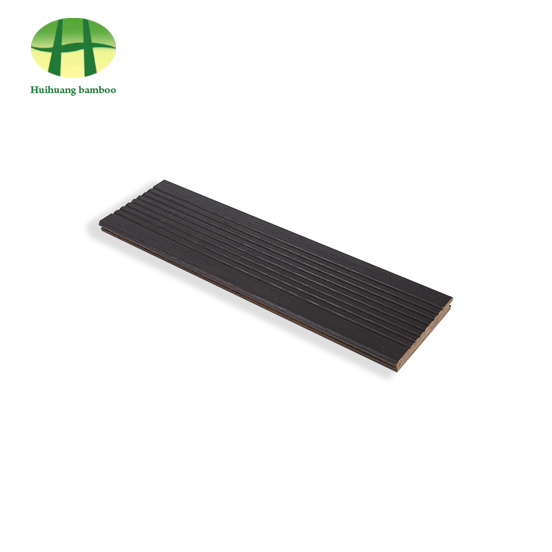 탄화색 대나무 바닥재