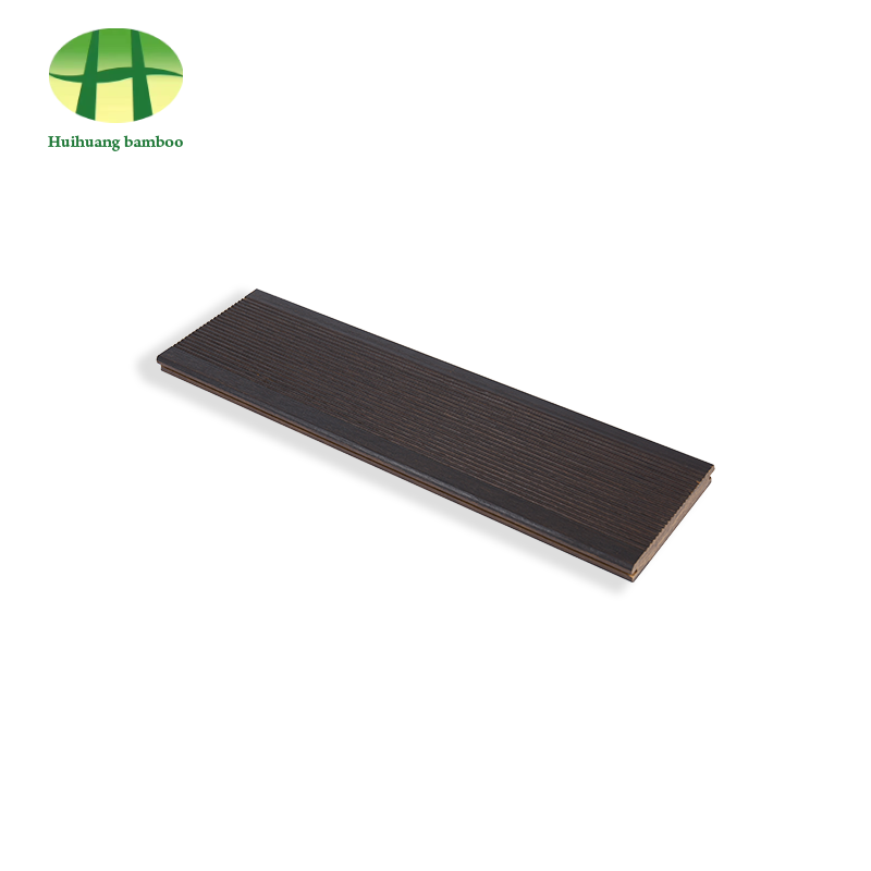 탄화색 대나무 바닥재