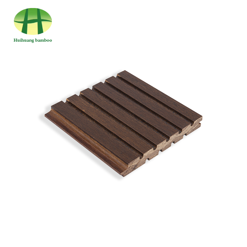 큰 홈 대나무 바닥재